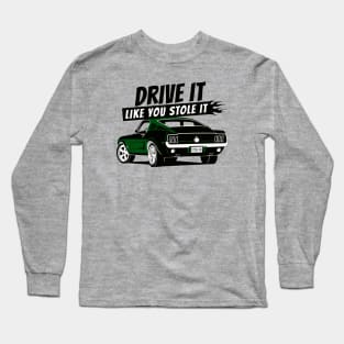 Fastback (green) Long Sleeve T-Shirt